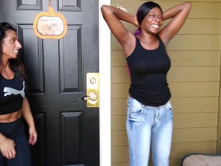 Pervy Chick Lesbian Has Amazing Knockers